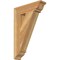 Ekena Millwork Traditional Traditional Rough Sawn Bracket, Western Red Cedar, 4"W x 16"D x 24"H BKT04X16X24TRA01RWR - alternate 1